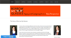 Desktop Screenshot of borrowmyglasses.com